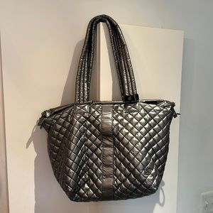 Oliver Thomas Wingwoman Tote Gunmetal
